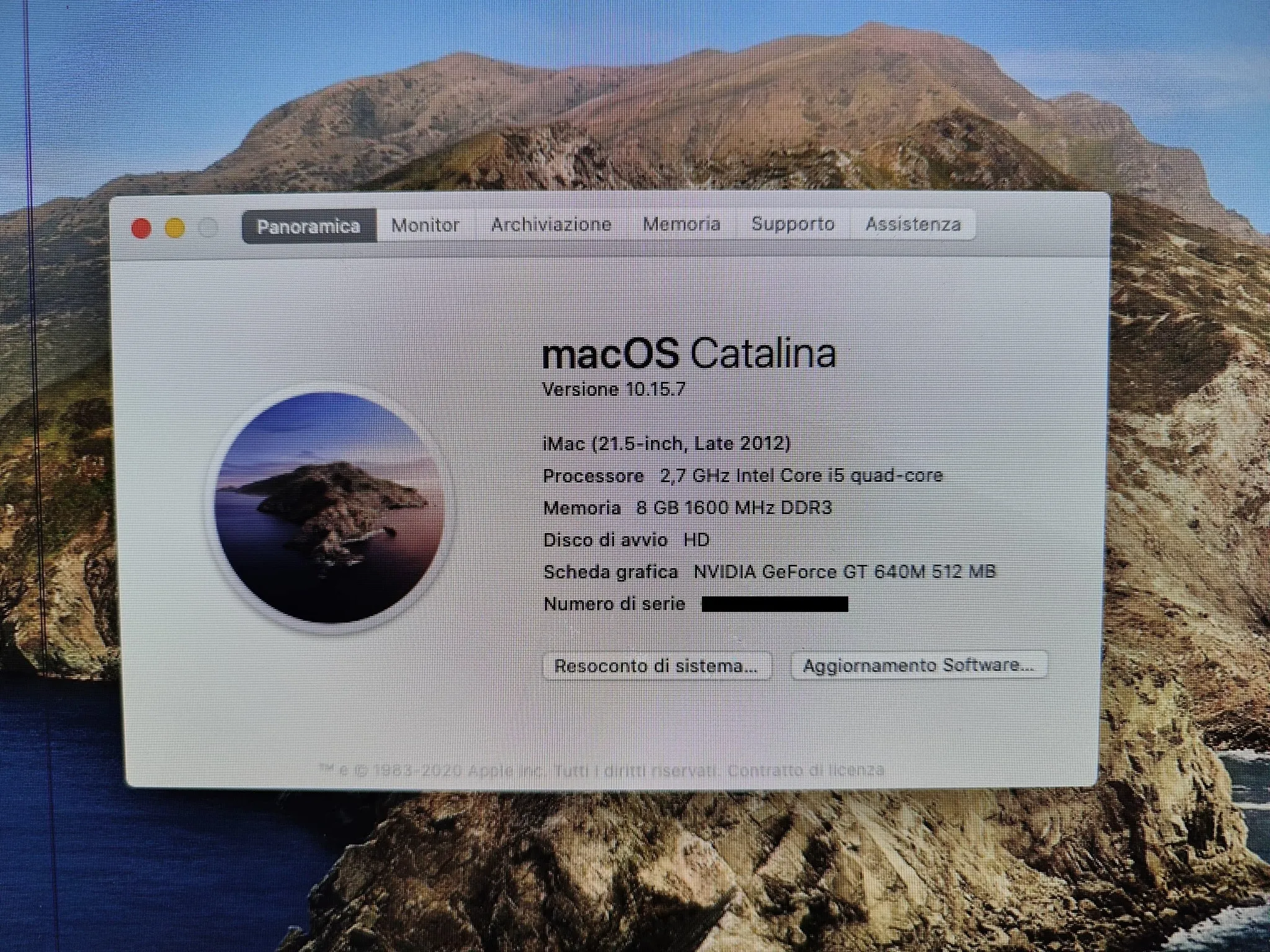 iMac specs