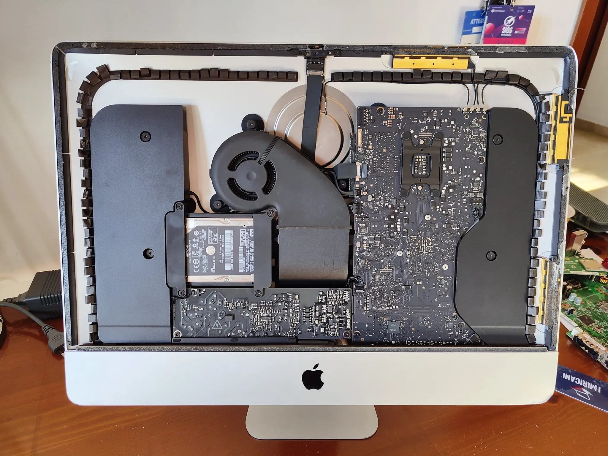iMac open
